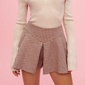 ❤️🤎Maje Houndstooth skort. Size 36. Brand new with tags.